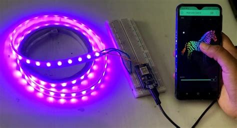 Blynk Controlled Ws Neopixel Led Strip Using Nodemcu Off