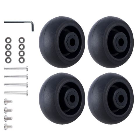 4 шт., 40x18 мм, сменные колеса для чемодана, черные универсальные ...