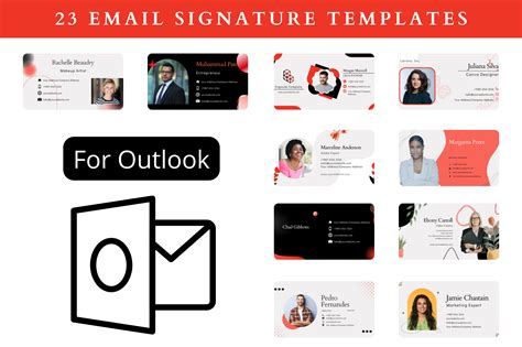 23 Email Signatures Templates Outlook Graphic by Realtor Templates ...