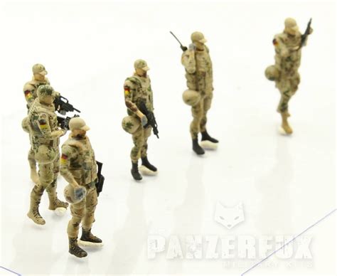 1/87 modern German Army patrol (12 figures incl. 24 weapons) | latest ...