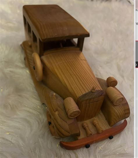 Large Detailed Wood Wooden Antique Car 1930 Packard Douglas Barnes - Etsy