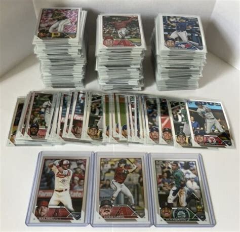 2023 Topps Chrome Base 1 220 YOU PICK Rookies Vets COMPLETE YOUR