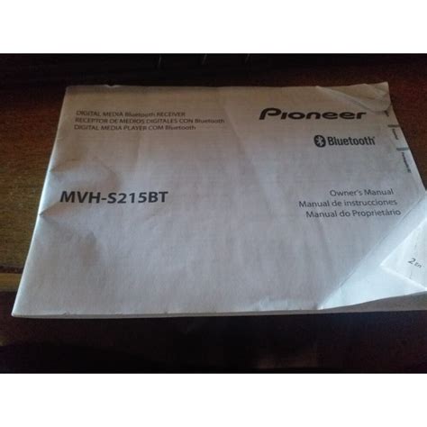 Manual de usuario Pioneer MVH-S215BT (Español - 56 páginas)