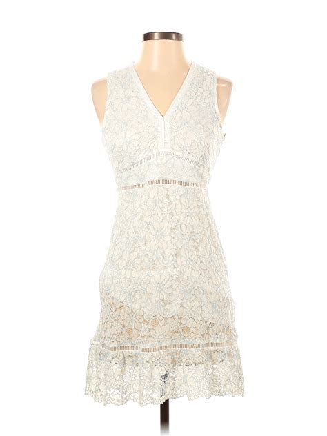 Altar'd State Solid Ivory Casual Dress Size S - 71% off | ThredUp
