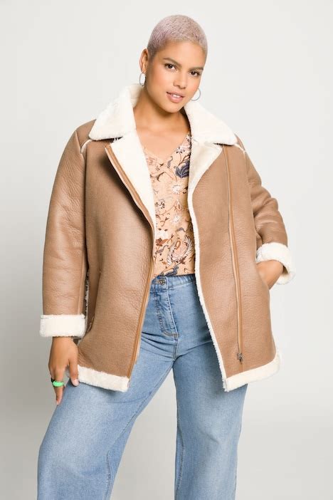 Shearling Biker Jacket Jacket Jackets