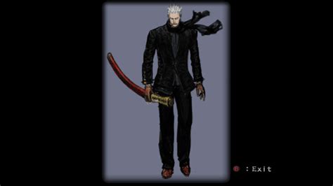 Some interesting Vergil DMC3 concept art. : r/DevilMayCry