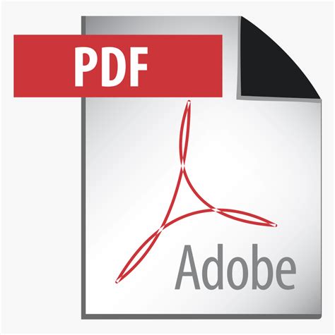 Pdf Logo Vector, HD Png Download - kindpng