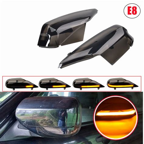 2X Flowing Turn Signal Light LED Side Wing Rearview Mirror Dynamic