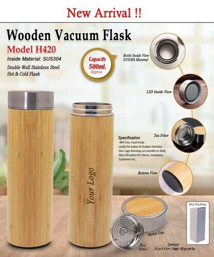 Double Wall Stainless Steel Hot And Cold Vacuum Flask At Inr In Mira Bhayandar Gift Maker