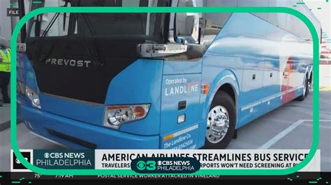 American Airlines Streamlines Bus Service For Travelers From Allentown