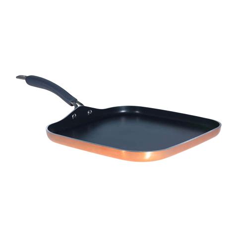 Best Red Copper Grill And Griddle Pan Reviews 4U Life