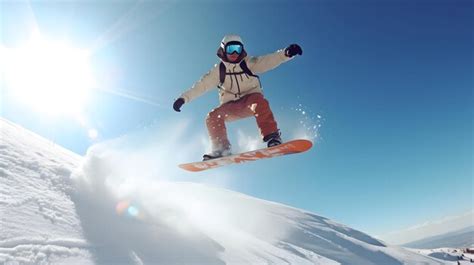 Premium AI Image | Snowboard tricks