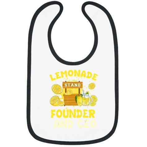 Lemonade Stand Founder And Ceo Lemon Juice Bibs Sold By Hamlerfdferol Sku 62218695 35 Off