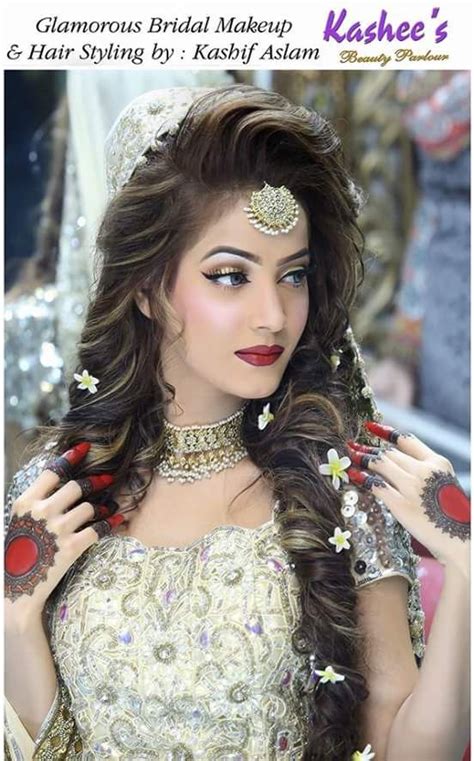 Pakistani Kashees Beautiful Bridal One Of My Favourite Bridal Pakistani Bridal Makeup