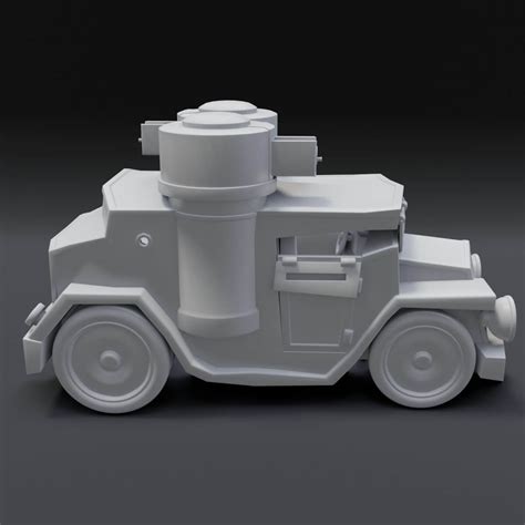 Armored Car - 3D Model by mg53