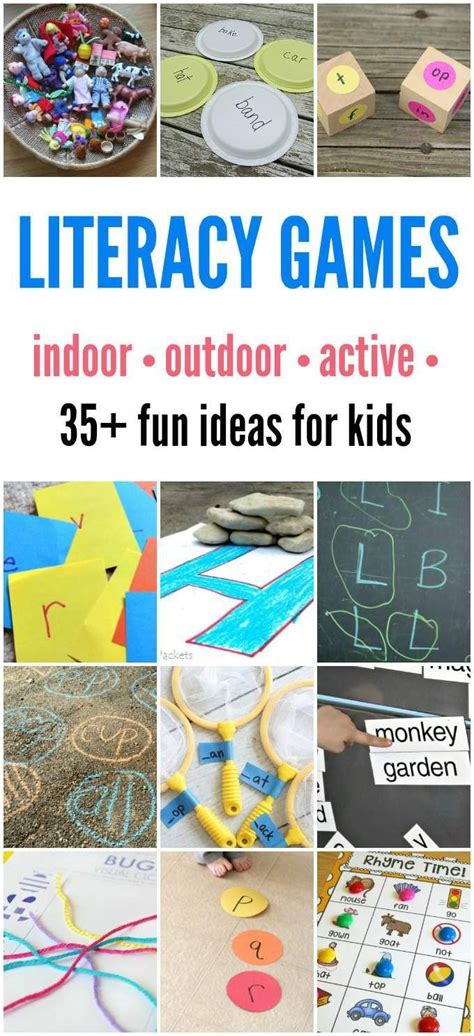 Literacy activities for kids – Artofit