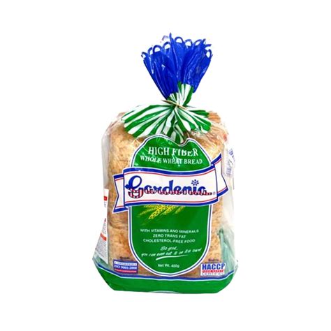 Gardenia Fiber Wheat Bread 400gm Magic Star Supermarket