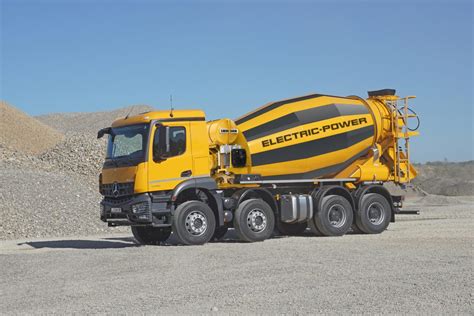 Liebherr Hybridmischer Im Testbetrieb Bei Der Union Beton Rohrdorfer