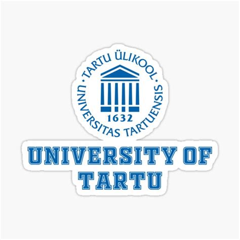 "University of Tartu" Sticker for Sale by Kaixiu-Art | Redbubble