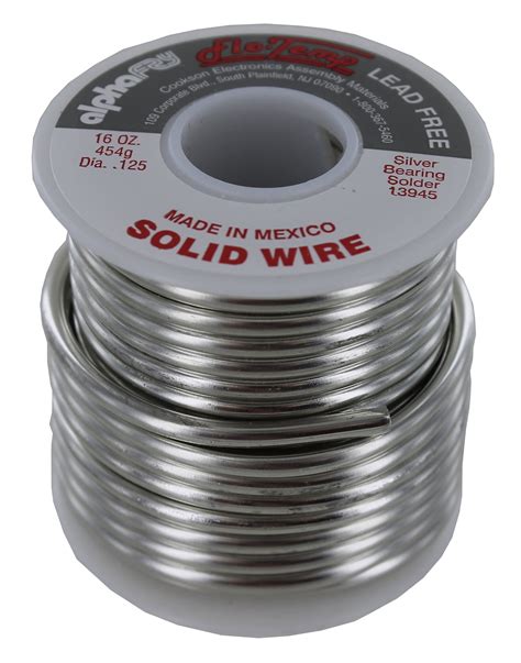 Alpha Fry Am Oz Lead Free Solid Wire Solder Walmart