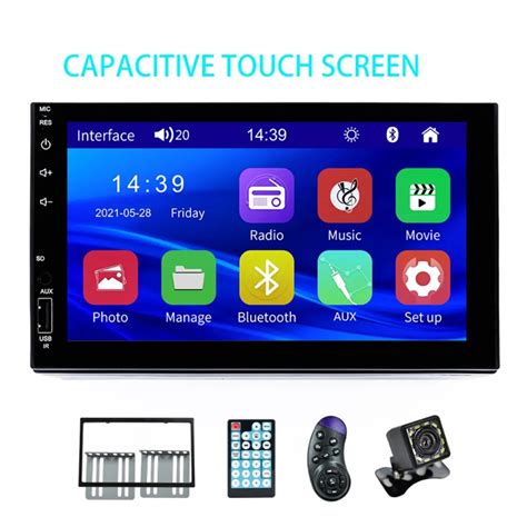 Byncg Reproductor Multimedia Con Pantalla T Ctil Para Coche Autorradio