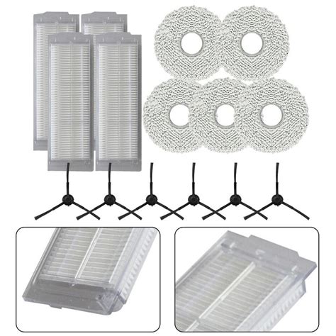 Haushaltsbedarf Seitenbürsten Set Filter Set 1 Set Zubehör Staubsauger