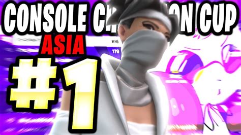 1st Place Console Cup Finals 🏆 Cs限定大会決勝アジア1位（1600）【fortniteフォートナイト