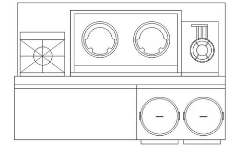 Different Types Of Gas Stove Cad Blocks In Autocad Dwg File Cadbull