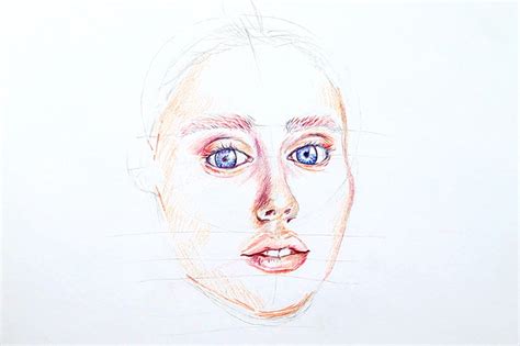 How To Draw A Girl Face Realistically Step By Step