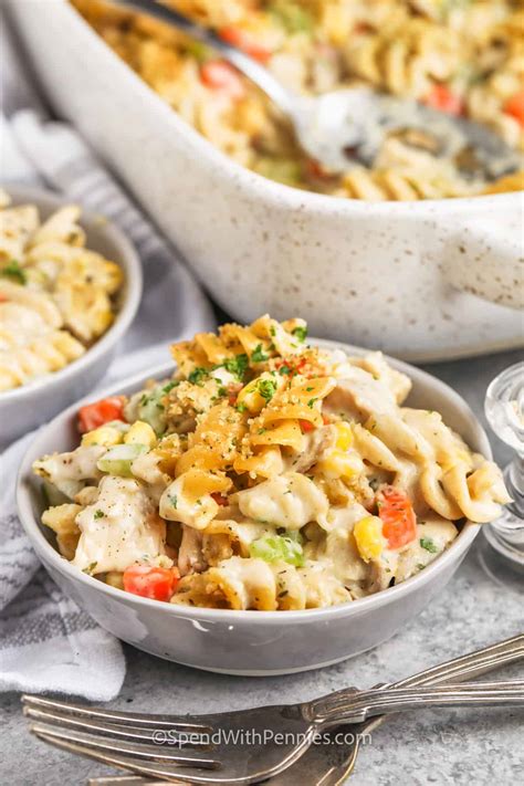 Turkey Noodle Casserole Spend With Pennies