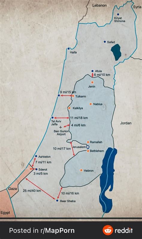 The 1967 borders are indefensible from the Israeli perspective : r/Destiny