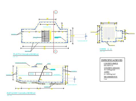 Camara De Rejas En Autocad Descargar Cad Gratis Kb Bibliocad