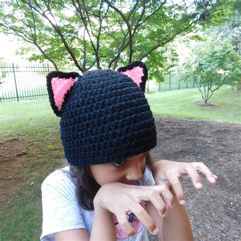 Cat Ears Hat - Etsy