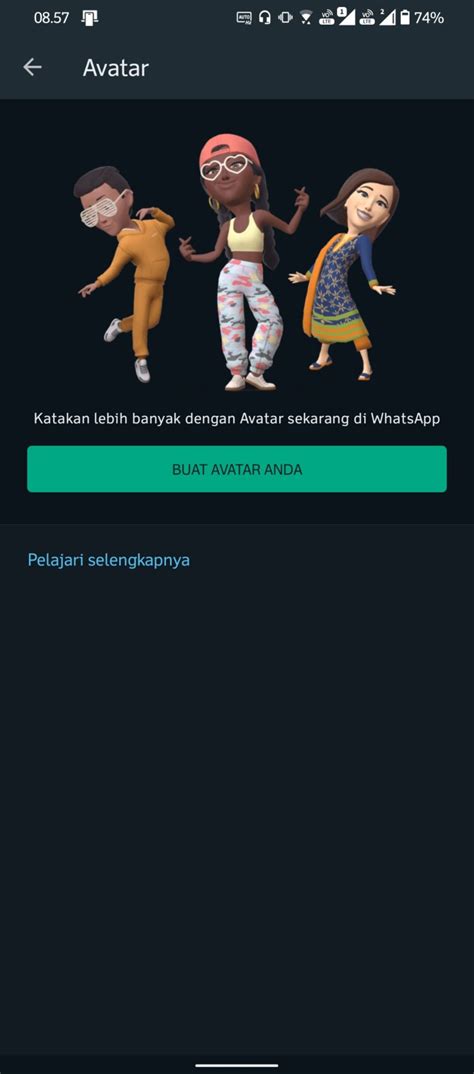 Fitur Avatar Whatsapp Resmi Hadir Bisa Bikin Foto Profil Dan Stiker