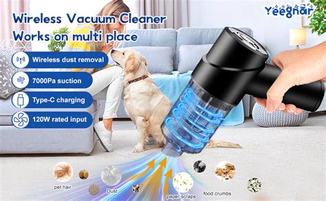 Upgraded Handheld Vacuum Cleaner 7000pa Wireless Car Vacuum Cleaner 3