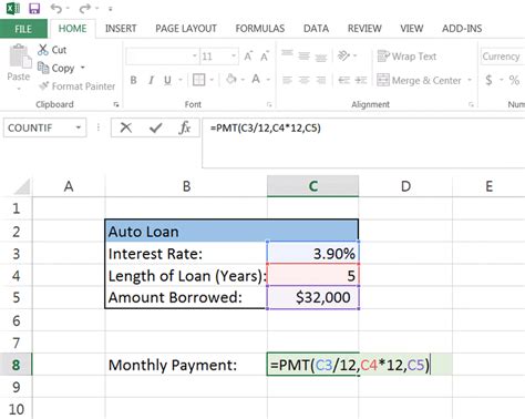 How To Calculate A Monthly Payment In Excel 12 Steps Atelier Yuwa