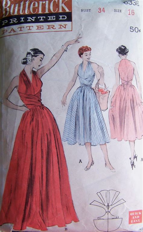 Butterick 6338 A Vintage Sewing Patterns Fandom