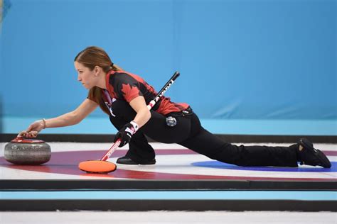 DAY 6: Kaitlyn Lawes of Canada during Curling Women's Round Robin ...