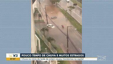 Bom Dia Mirante Chuva causa transtornos em São Luís Globoplay