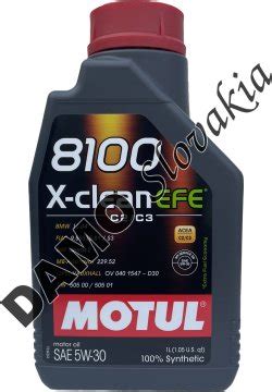 MOTUL 8100 X CLEAN EFE 5W 30 1l Motorové oleje sk