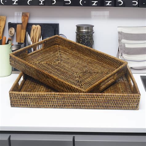 Rattan Island Rattan Medium Morning Tray Direct From Asia