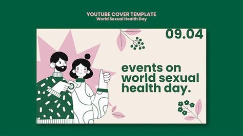 Free Psd World Sexual Health Day Youtube Cover Template