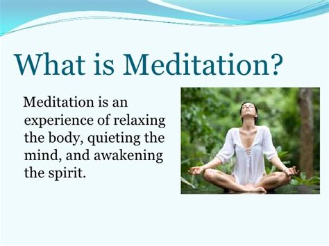 Benefits Of Meditation