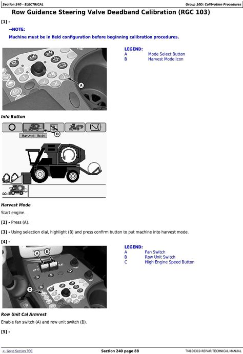 John Deere 7760 Cotton Picker Diagnostic Ant Tests Technical Manual