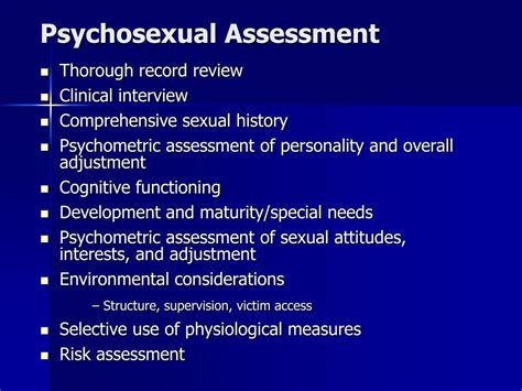 PPT Specialized Assessment Of Juvenile Sex Offenders PowerPoint Presentation ID 1201357