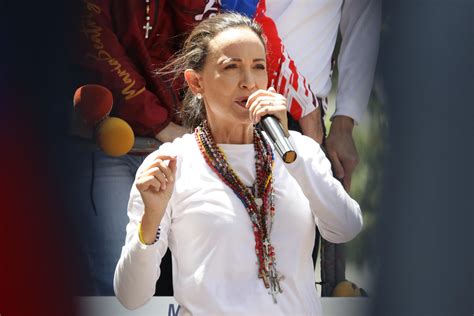 Mar A Corina Machado Asegura Que Gobierno De Maduro Est Cada D A M S