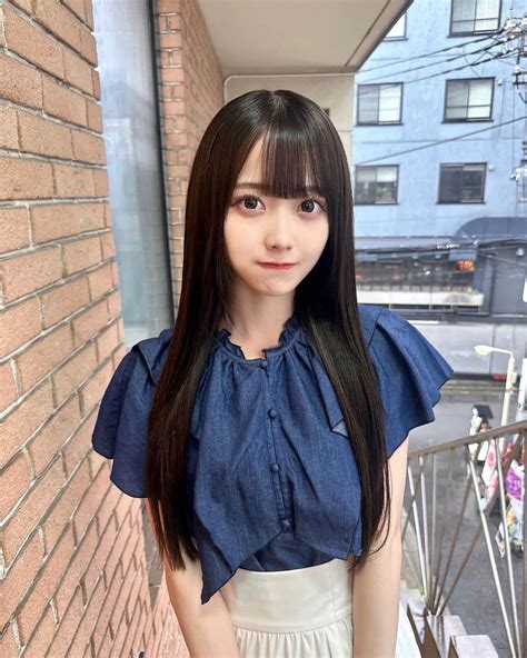 松本ももなさんのインスタグラム写真 松本ももなinstagram「清楚すき🥺 ライブ前に美容院に行ってカラーと トリートメントして