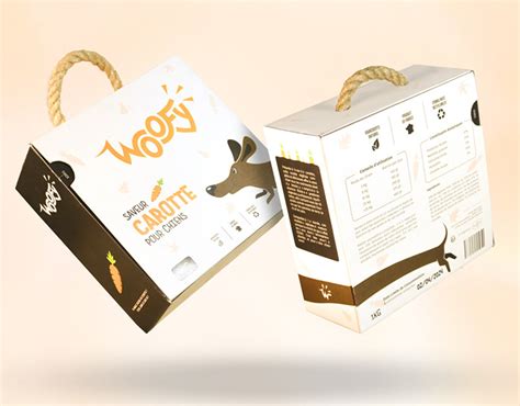 Woofy - Dog food on Behance