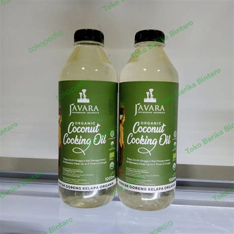 Jual Javara Organic Coconut Cooking Oil Ltr Minyak Goreng Organik