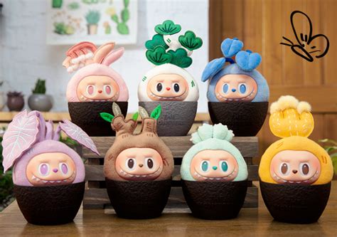 Pop Mart Labubu Naughty Plants Series Confirmed Blind Box Figure Toy Hot Figures Statues